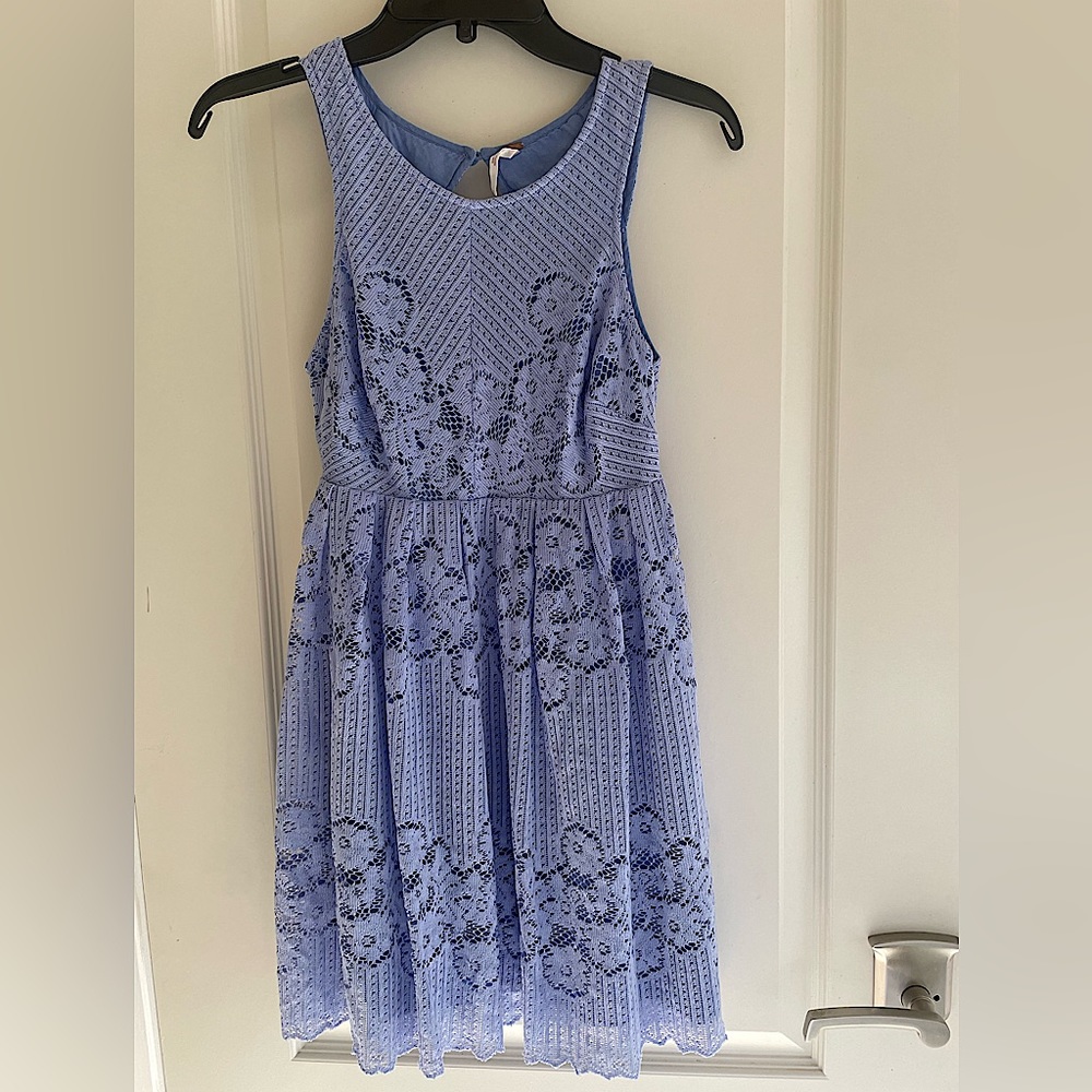 Free people blue dress size 0